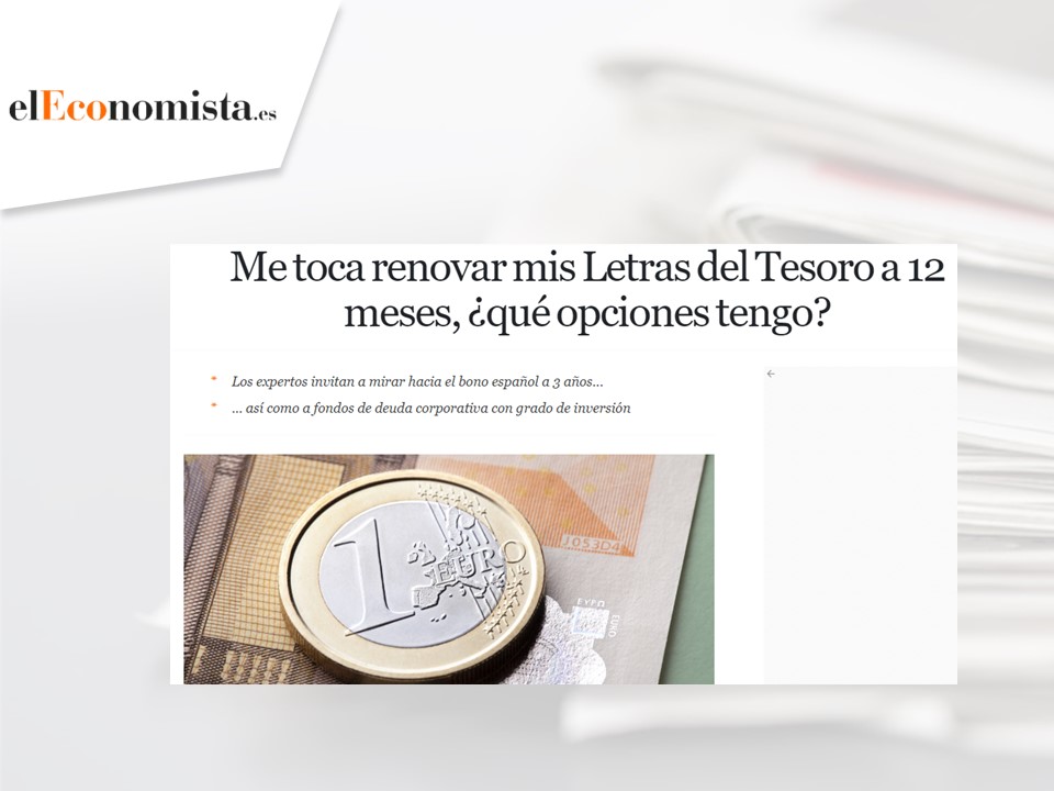 Opciones de inversión a las Letras del Tesoro