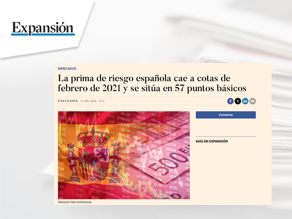 Análisis de la evolución de la prima de riesgo española
