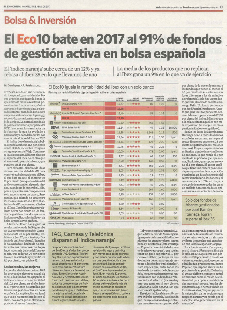 20170411 El Economista Okavango Iturriaga 20170411 El Economista Okavango Iturriaga