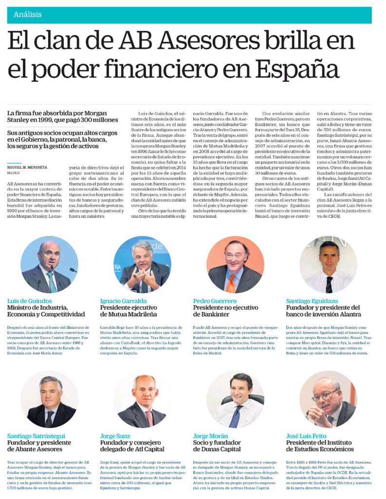 CINCO DIAS AB ASESORES SATRÚSTEGUI