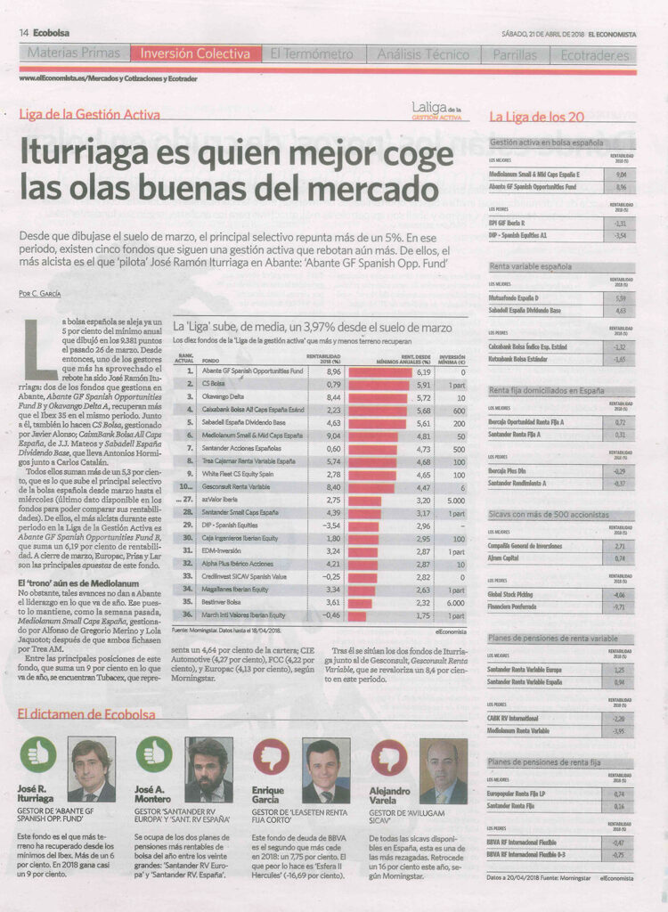 EL ECONOMISTA ITURRIAGA EL MEJOR