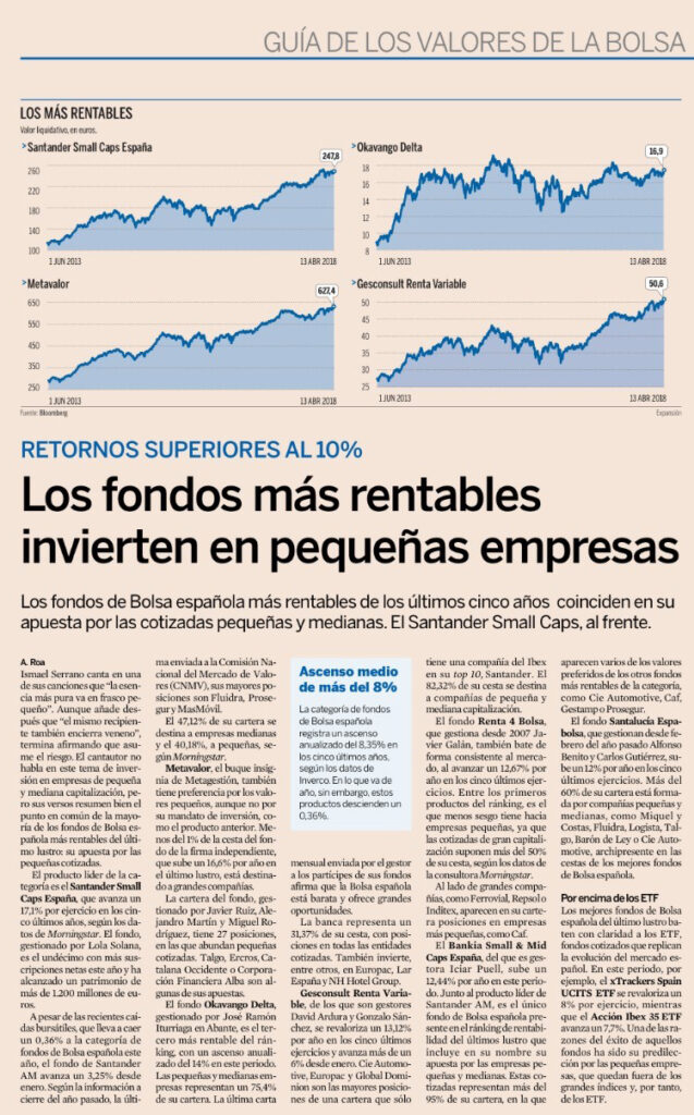 EXPANSION JOSERRA FONDOS MÁS RENTABLES