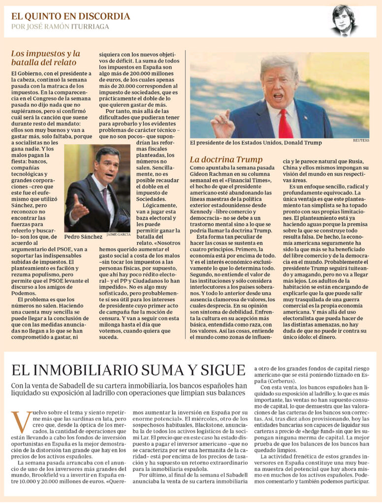 ABC EQED ITURRIAGA IMPUESTOS TRUMP Y LADRILLO