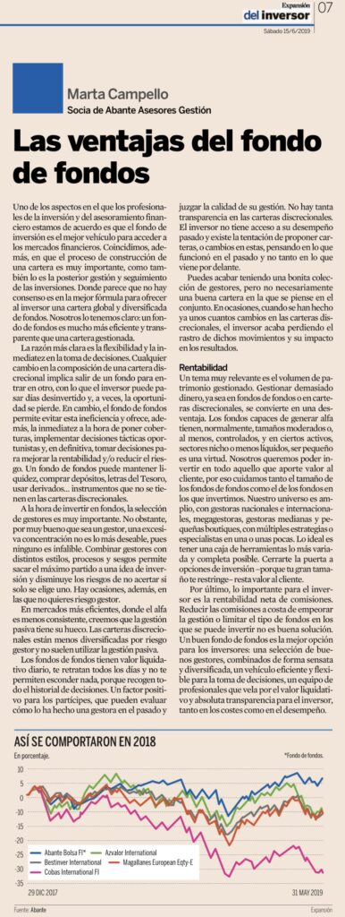 Expansi&oacute;n tribuna Marta Campello fondos de fondos