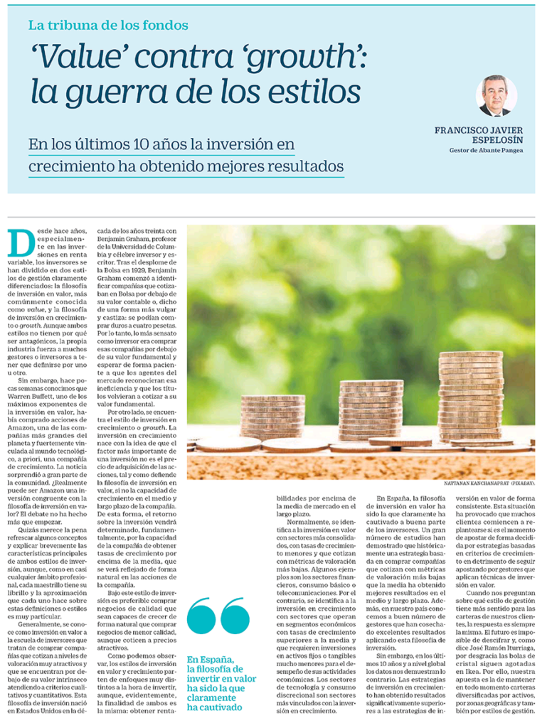 Tribuna Javier Espelosín
