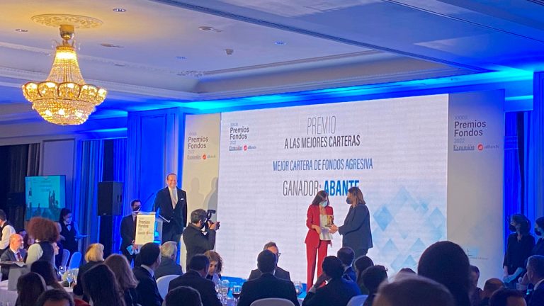 Abante, premio mejor cartera agresiva 2021 por Expansión-AllFunds